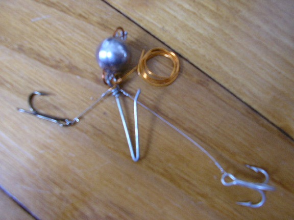 MONTURE POISSON MORT MANIE BROCHET/SANDRE/TRUITE